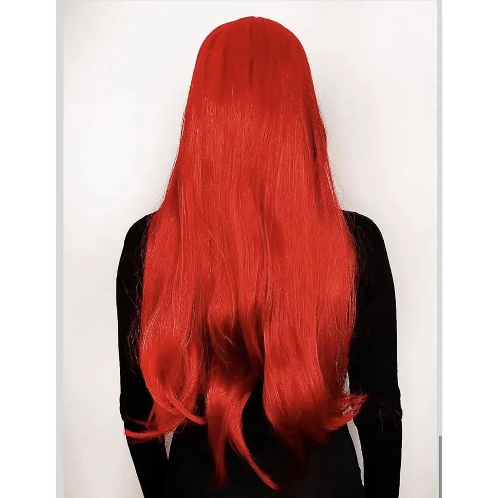 ALLAURA Compatible with Dark Phoenix Wig for X-men Cosplay